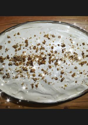 Φωτογραφία της συνταγής Καρυδόπιτα ✨σιροπιαστή & αρωματική με κρέμα✨