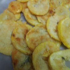 A picture of Squash Parmesan.