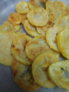 A picture of Squash Parmesan.