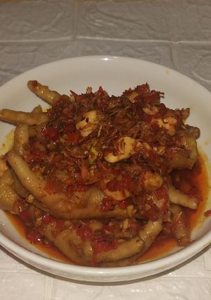 Foto resep Ceker Pedas Mercon
