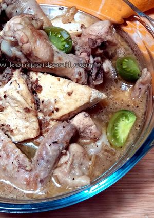 Foto resep Opor Ayam dengan Kemiri sebagai Ganti Santan