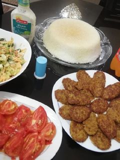 عکسی از دستور کتلت سیب زمینی