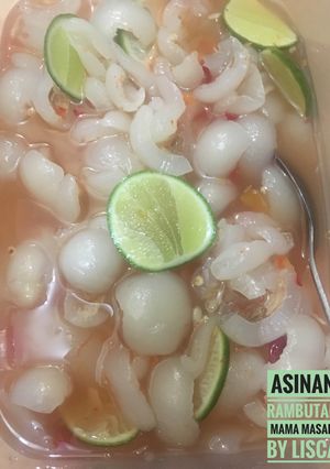 Foto resep Asinan rambutan simple segeeerr