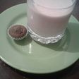 Batido de fresa y coco
