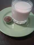 Batido de fresa y coco
