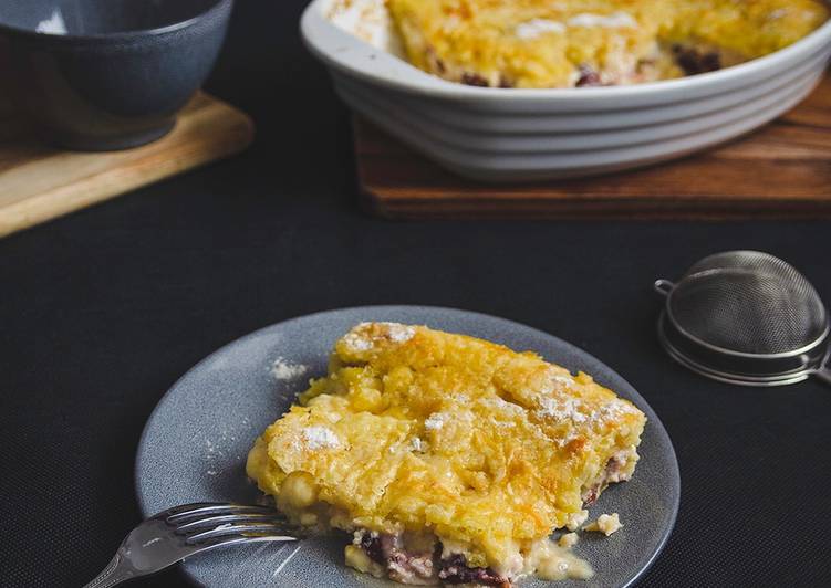 Step-by-Step Guide to Prepare Any-night-of-the-week Baked Curd Cheese &amp; Cherry Pie