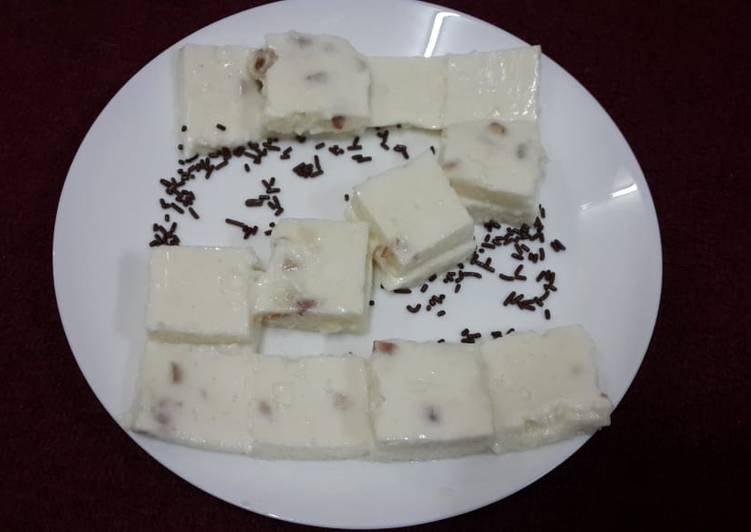 Recipe of Homemade Milky Nutty Pudding