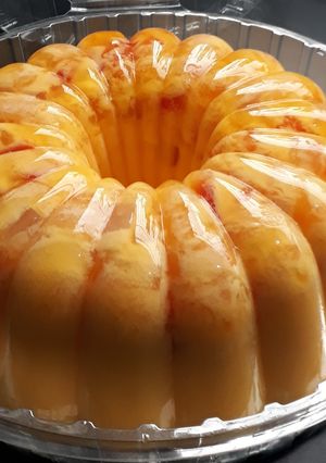 Foto resep Puding buah rasa jeruk