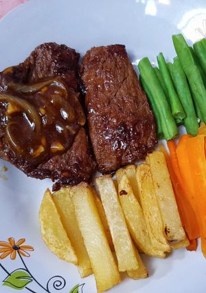 Foto resep #10 Beef Steak Simple Teflon
