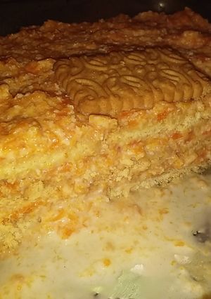 Una foto de Torta de Zanahorias dulce