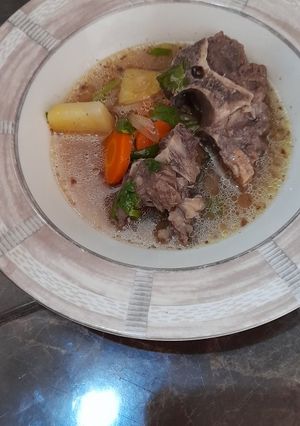 Foto resep Sop tulang sapi khas wong kito buat yg lg sakit