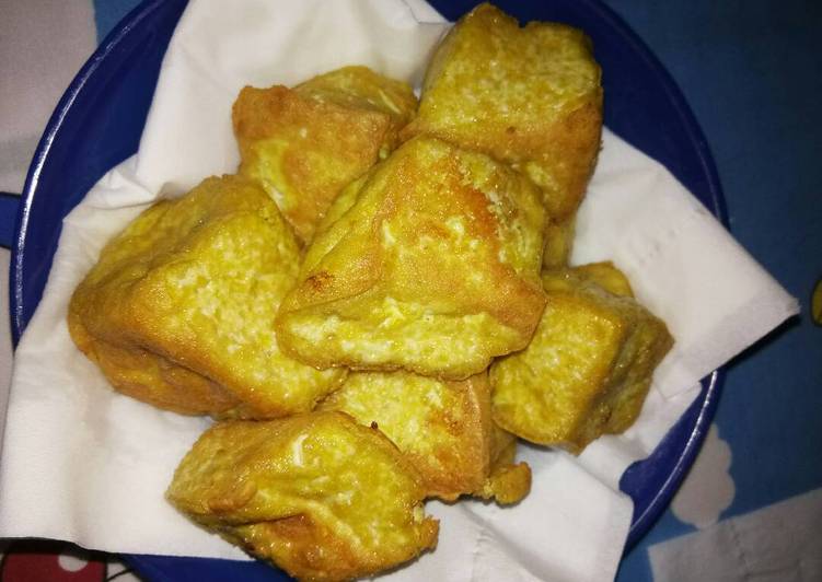 Tahu ungkep bumbu kuning