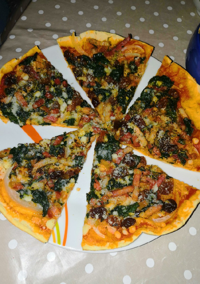 Una foto de Pizza en sartén