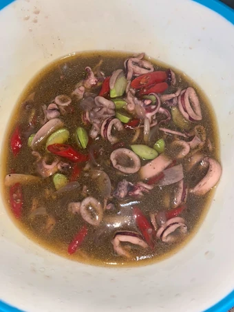 Langkah Gampang Membikin Resep Tumis Cumi Saos Tiram yang Lezat Sekali Anti Ribet, Uenak Banget