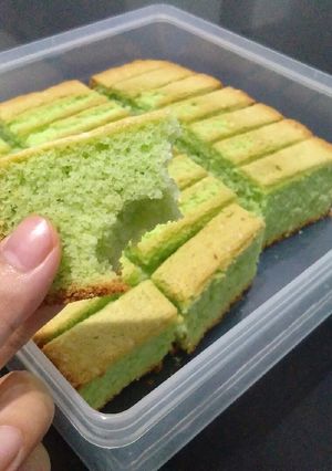 Foto resep Bolu pandan irit telur