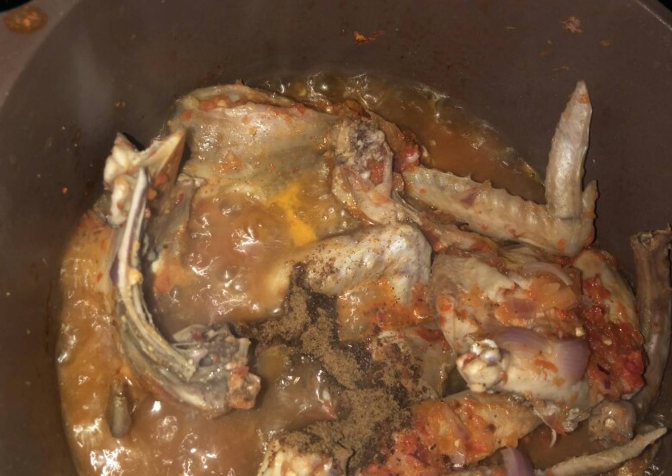 Chicken pepper soup