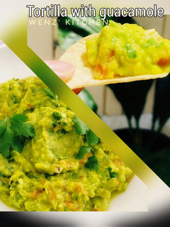 Foto resep Tortilla with guacamole