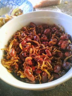 Foto resep Teri kacang pedas