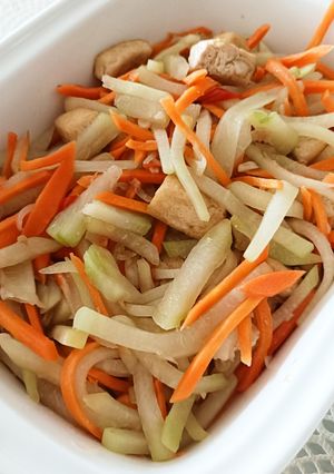 Foto resep Tumis Labu Wortel Tahu