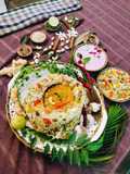 Nav Ratan Pulao  with Coconut Curry