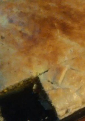 Una foto de Torta de acelga y carne picada. Algo diferente 