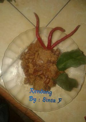 Foto resep Rendang Daging + Kacang Merah