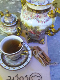 عکسی از دستور چای دارچین