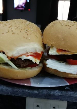 صورة لوصفة أجمل برجر ده ولا ايه🤩🤩
