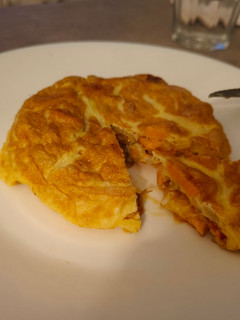 Una foto de Tortilla de batata o boniato