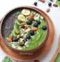 Resep Healthy Green Smoothie Bowl (Smoothies Sayur) Anti Gagal