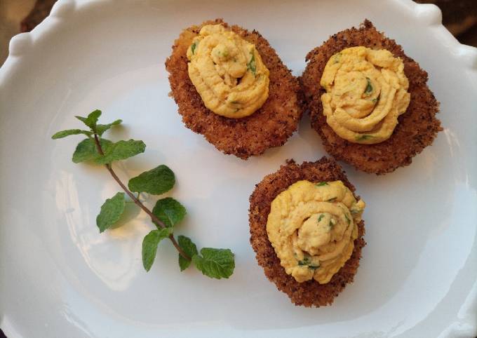 Easiest Way to Make Speedy Fried Deviled Eggs