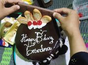 Gambar ganache siram