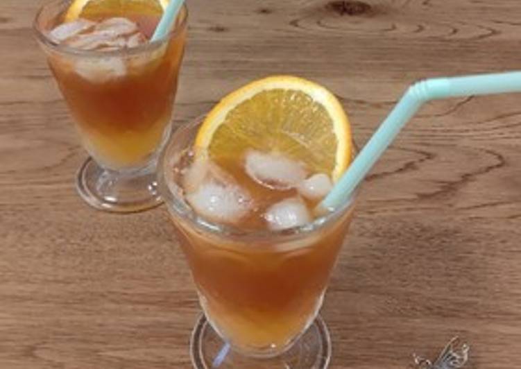 Step-by-Step Guide to Make Perfect ★Orange Iced Tea★