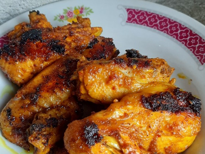 Cara Buat Ayam panggang bumbu Simpel