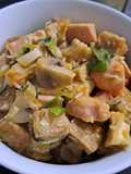 Tumis Jamur Sosis Pedas