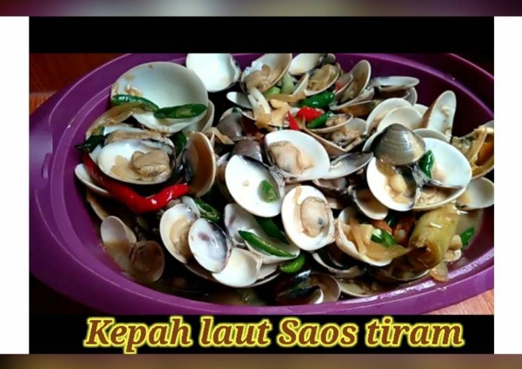 Kepah laut saos tiram enak banget