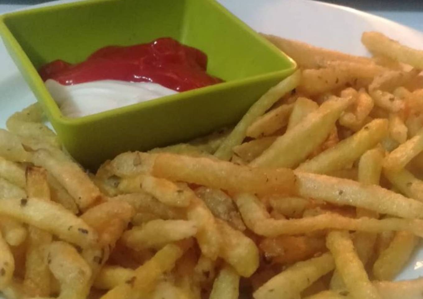 French fries ala K*C (home made)
