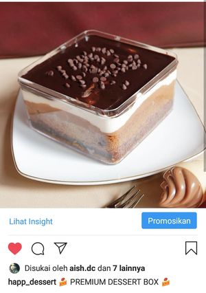 Foto resep Dessert box coklat lumeer