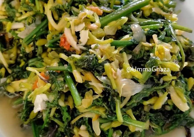 Resep Tumis Pakis Bunga Pepaya Oleh Ummu Ghaza Cookpad