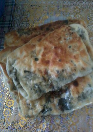 صورة لوصفة قراص الزعتر الاخضر الفلسطينية