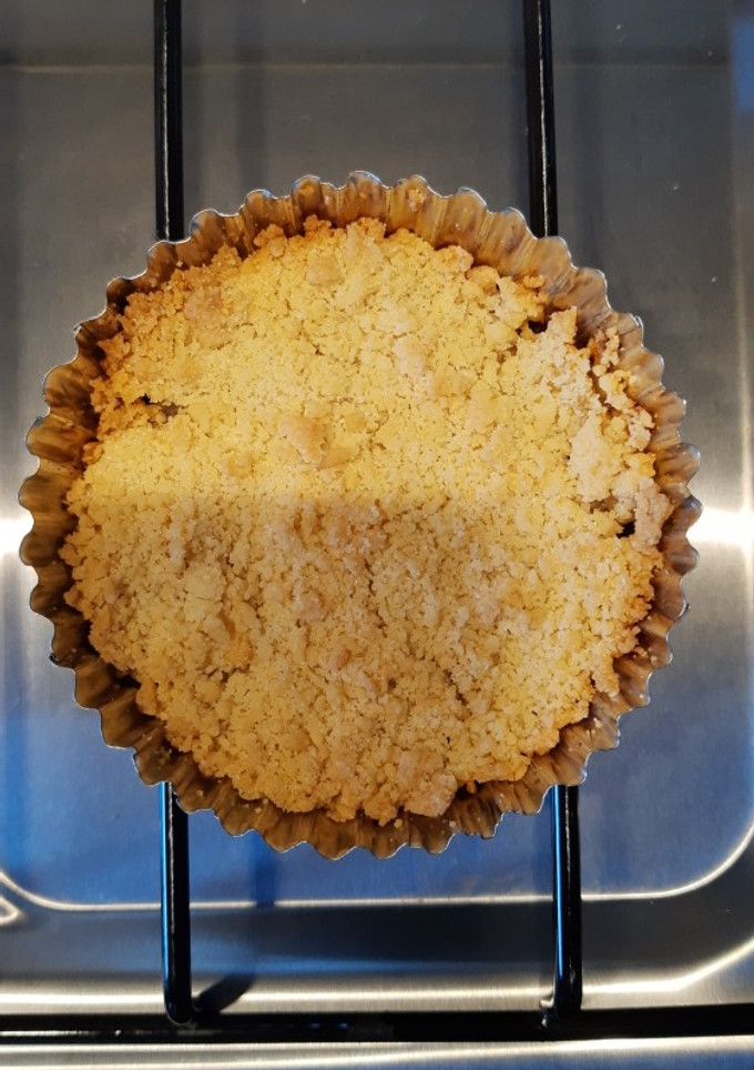 Una foto de Mini crumble de manzana (o pera)