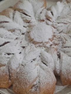 Una foto de Estrella rellena con dulce de leche