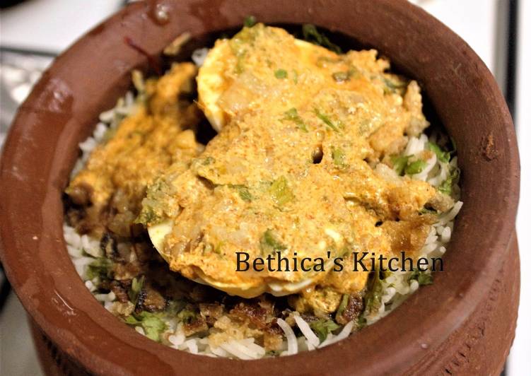 Recipe of Homemade Matka Murgh Dum Biryani