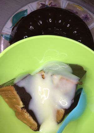 Foto resep Pudding coklat biskuit
