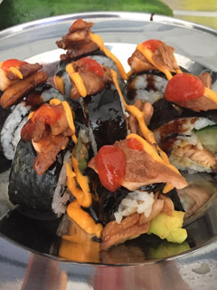 Foto resep Sushi Salmon Teriyaki