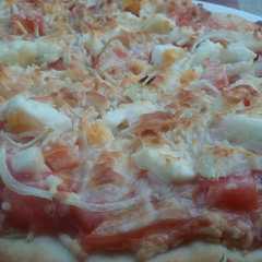 Una foto de Pizza Vegetal (Fácil)