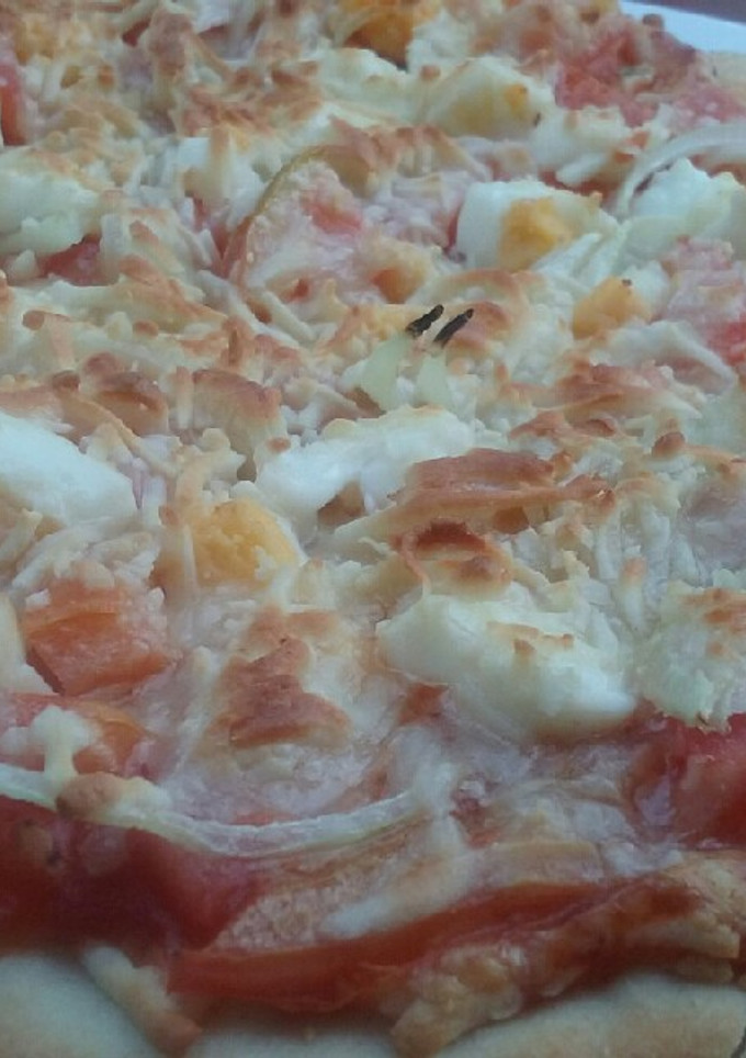 Una foto de Pizza Vegetal (Fácil)