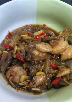 Foto resep Tumis Labu Siam Udang