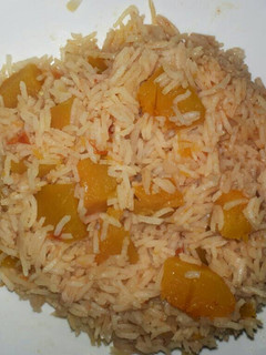 A picture of Pumpkin rice.