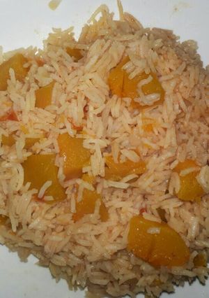A picture of Pumpkin rice.